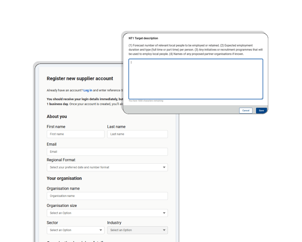 Capture meaningful Social Value Bids